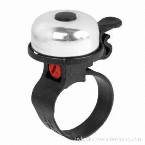 Mini Aluminum Alloy Bicycle Bell Ring, Clear Voice, We Can Print Customers' Artwork and Logo